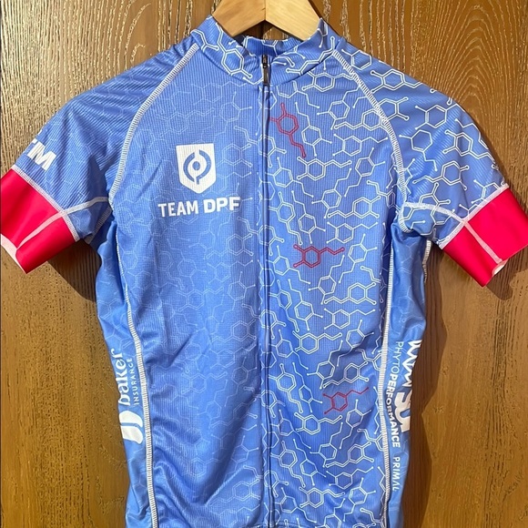 primal Tops - Team DPF Women's Blue Cycling Jersey